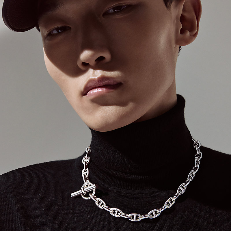 Chaine d'ancre necklace, medium model | Hermès Finland